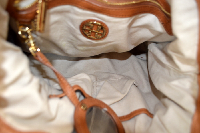 Tory Burch Marion Slouchy Tote - Brown Leather 
