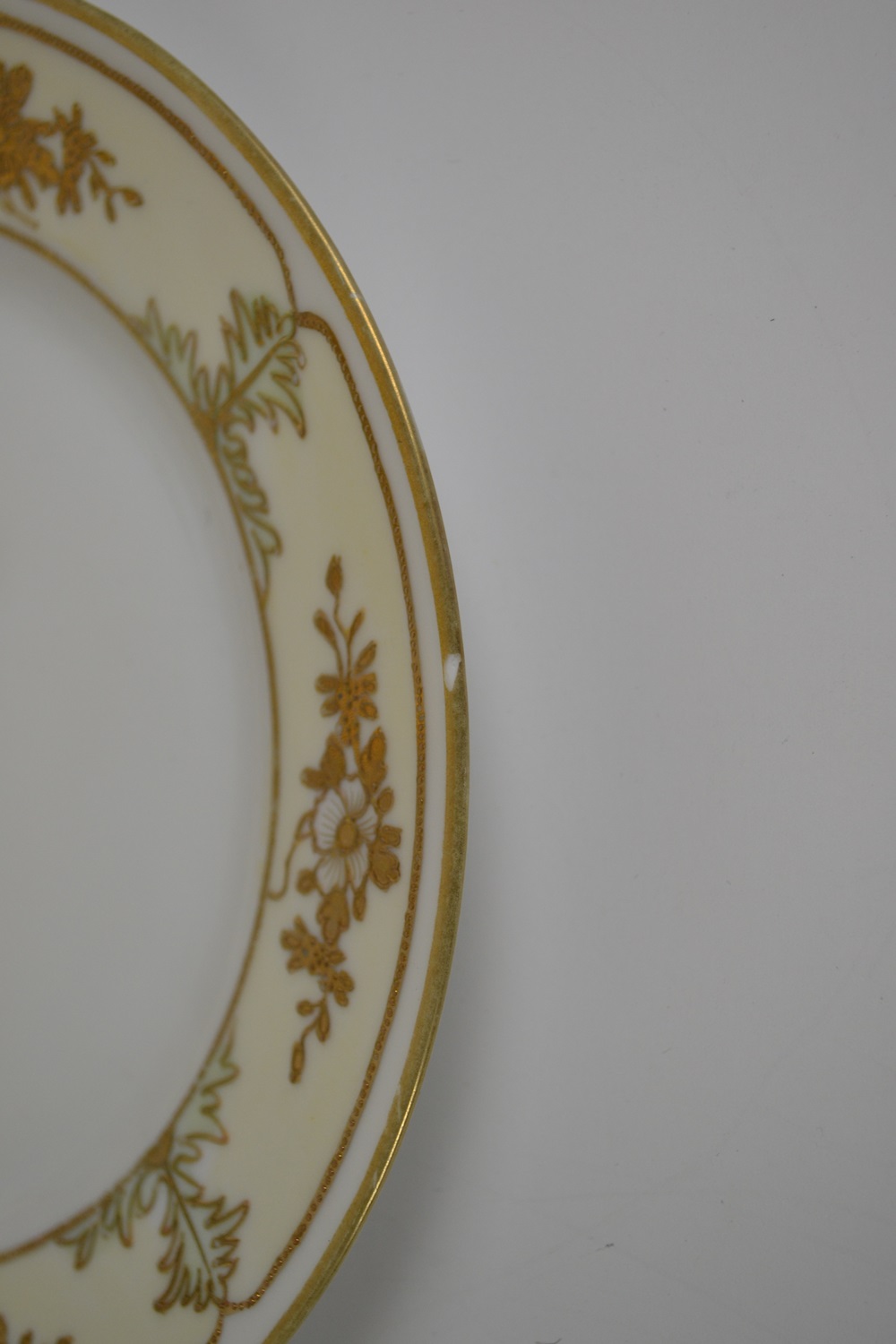 Vintage Royal Bonn Vase, Circa 188-1920, and Vintage Nippon Plates