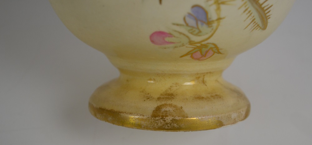 Vintage Royal Bonn Vase, Circa 188-1920, and Vintage Nippon Plates