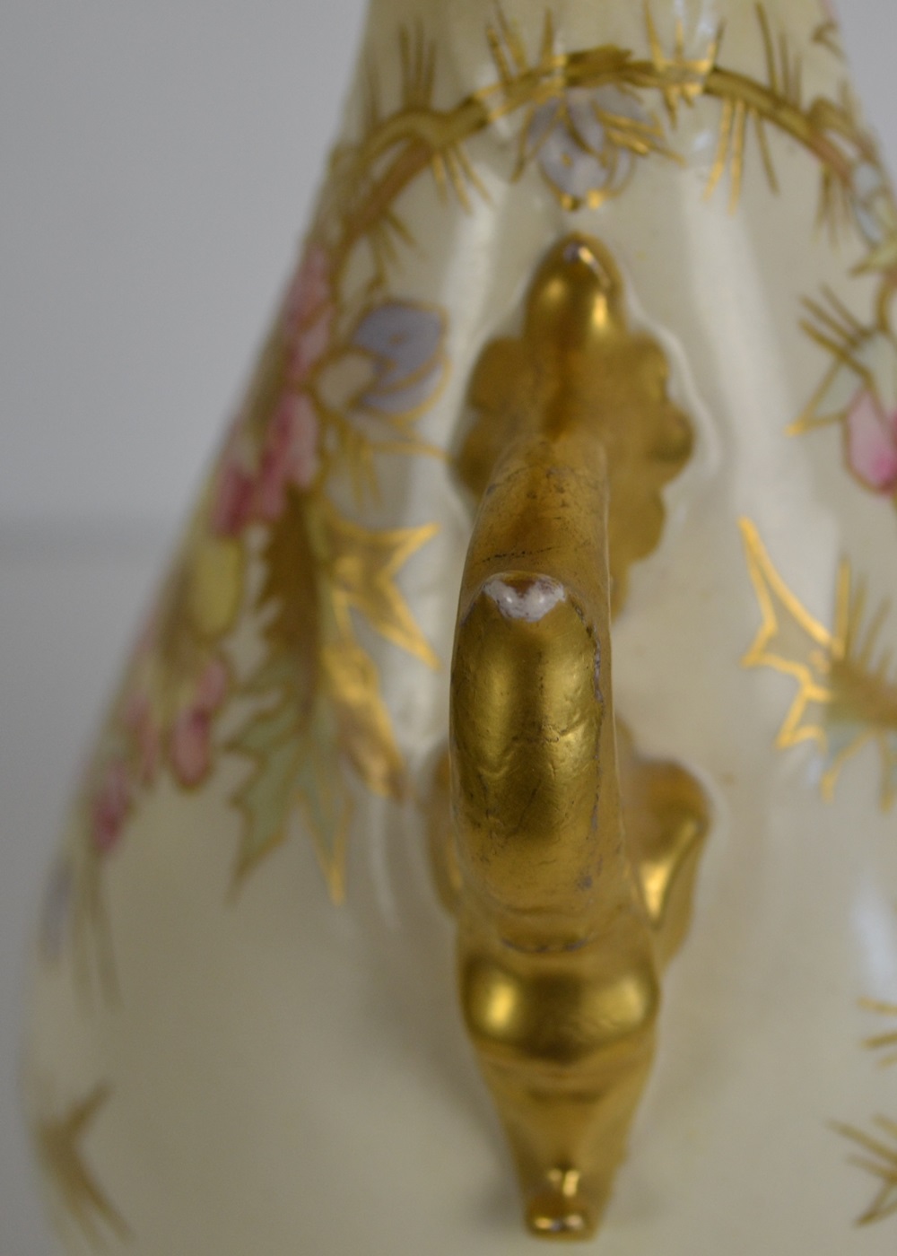 Vintage Royal Bonn Vase, Circa 188-1920, and Vintage Nippon Plates