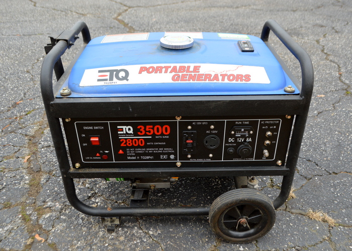 ETQ 3500 Gas Powered Generator