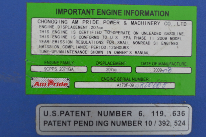 ETQ 3500 Gas Powered Generator