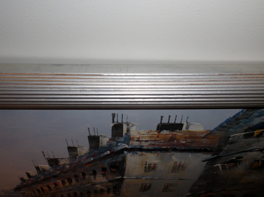 Impressionist Paris Street Scene Oil by Burney