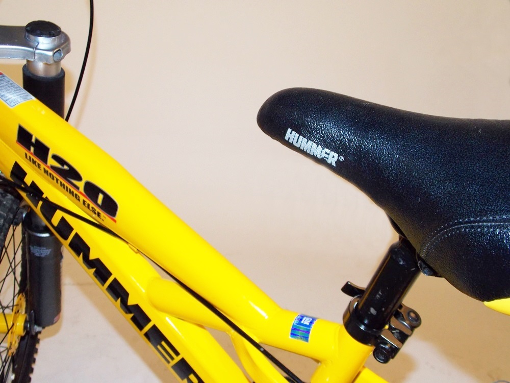 Yellow Hummer 7 speed Mountain Bike