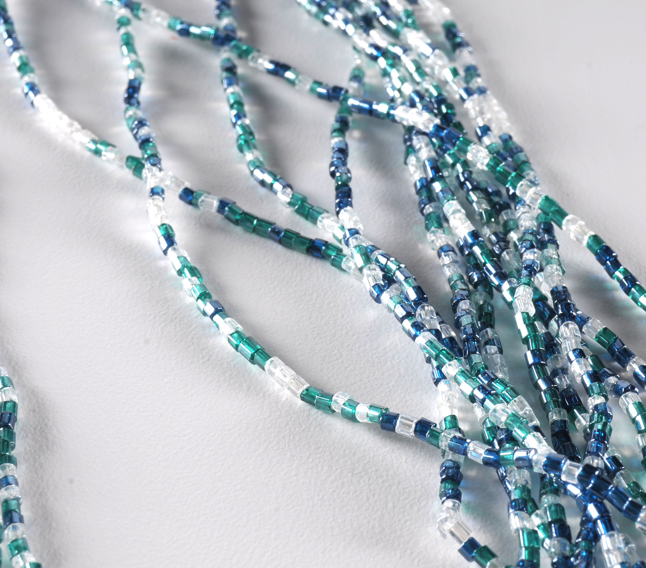 Vintage Beaded Necklace and Earrings 