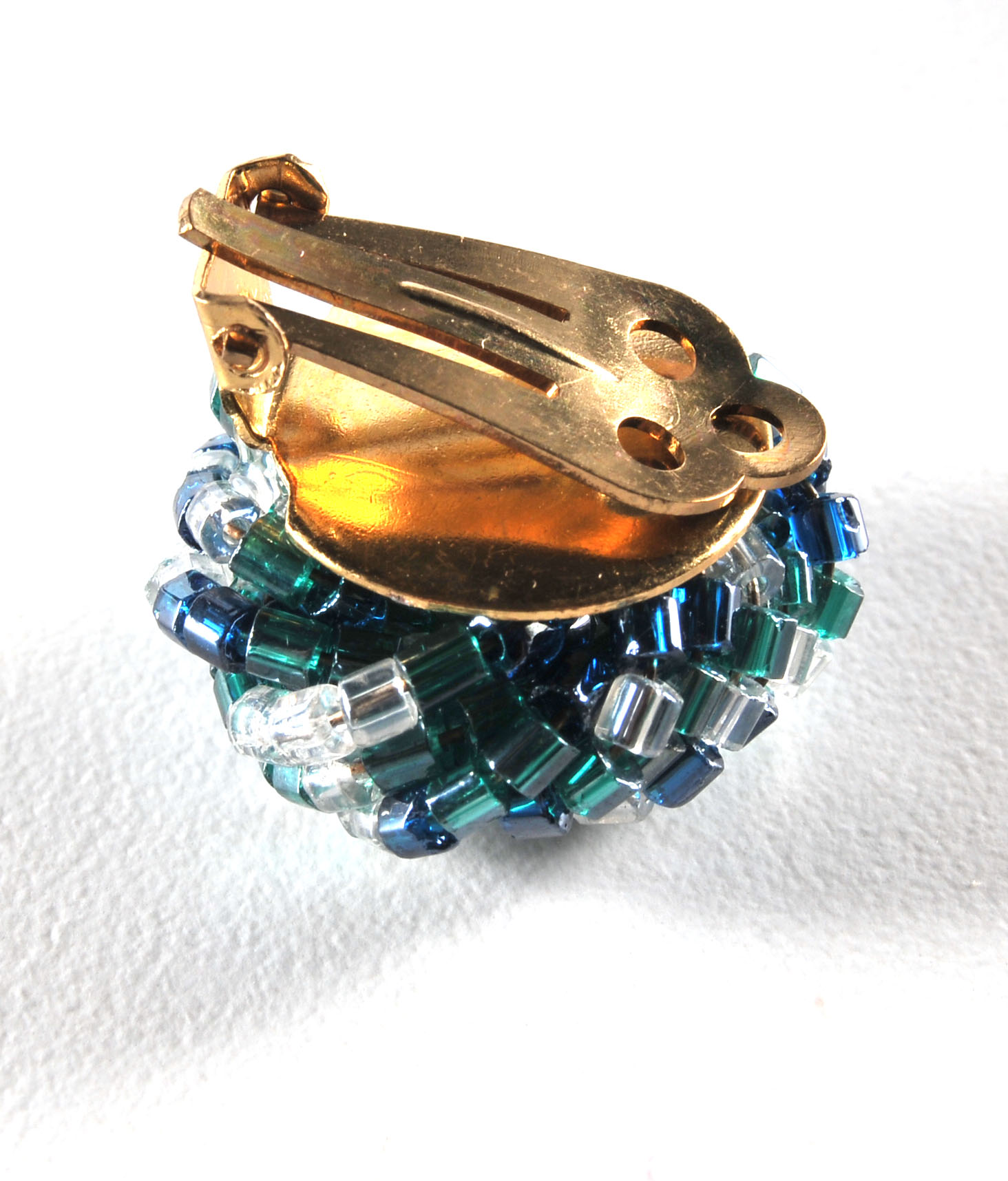 Vintage Beaded Necklace and Earrings 