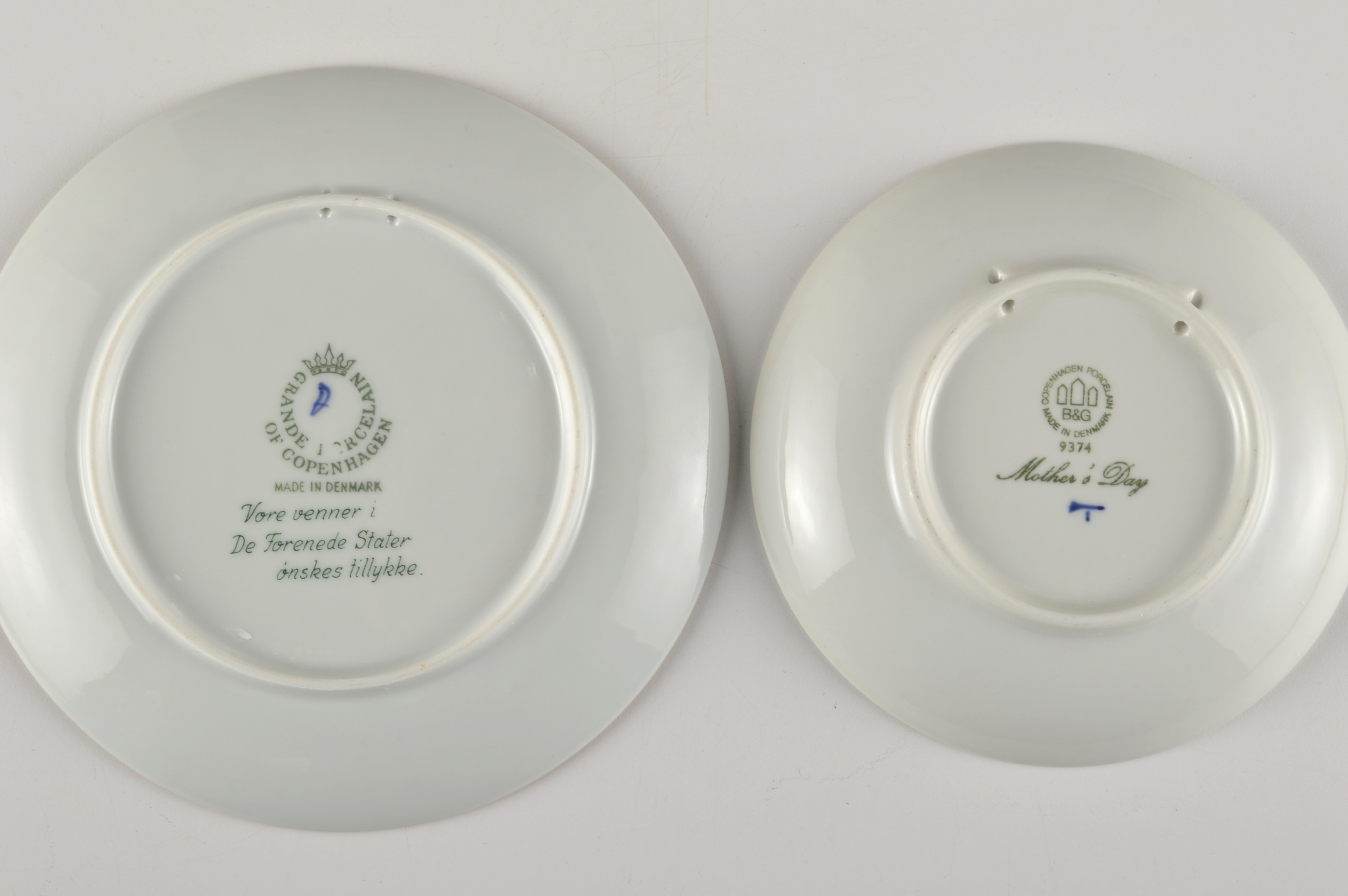 An Assortment of Porcelain Collector Plates