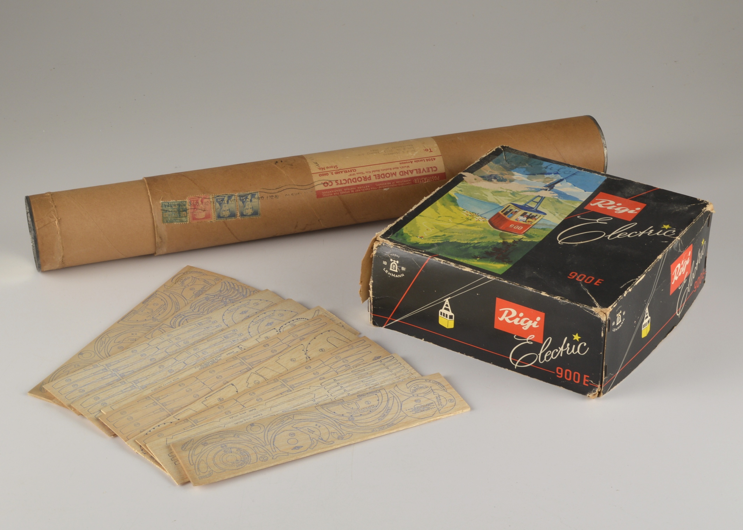 Vintage German "Rigi" Electric Tram 