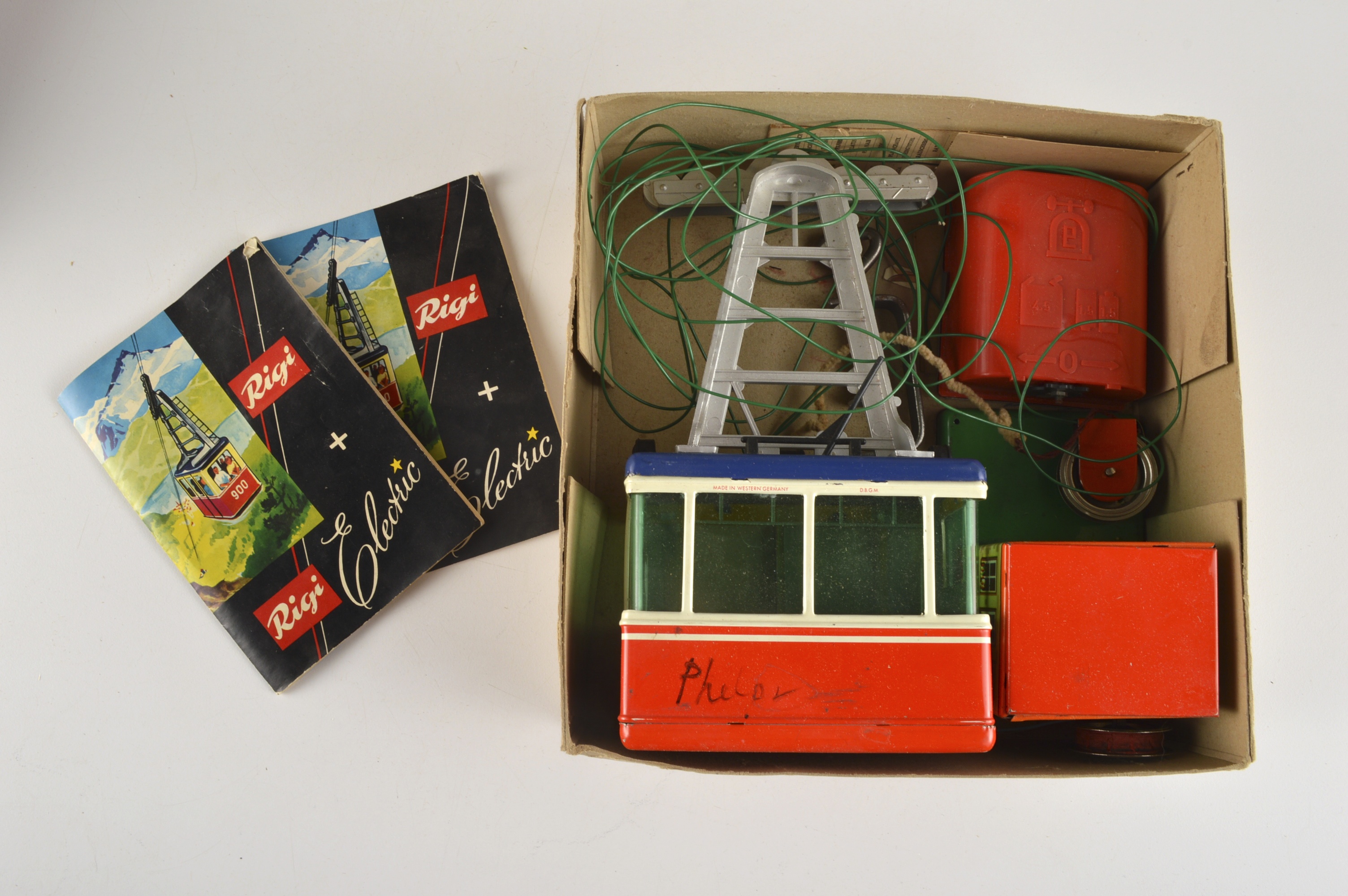 Vintage German "Rigi" Electric Tram 