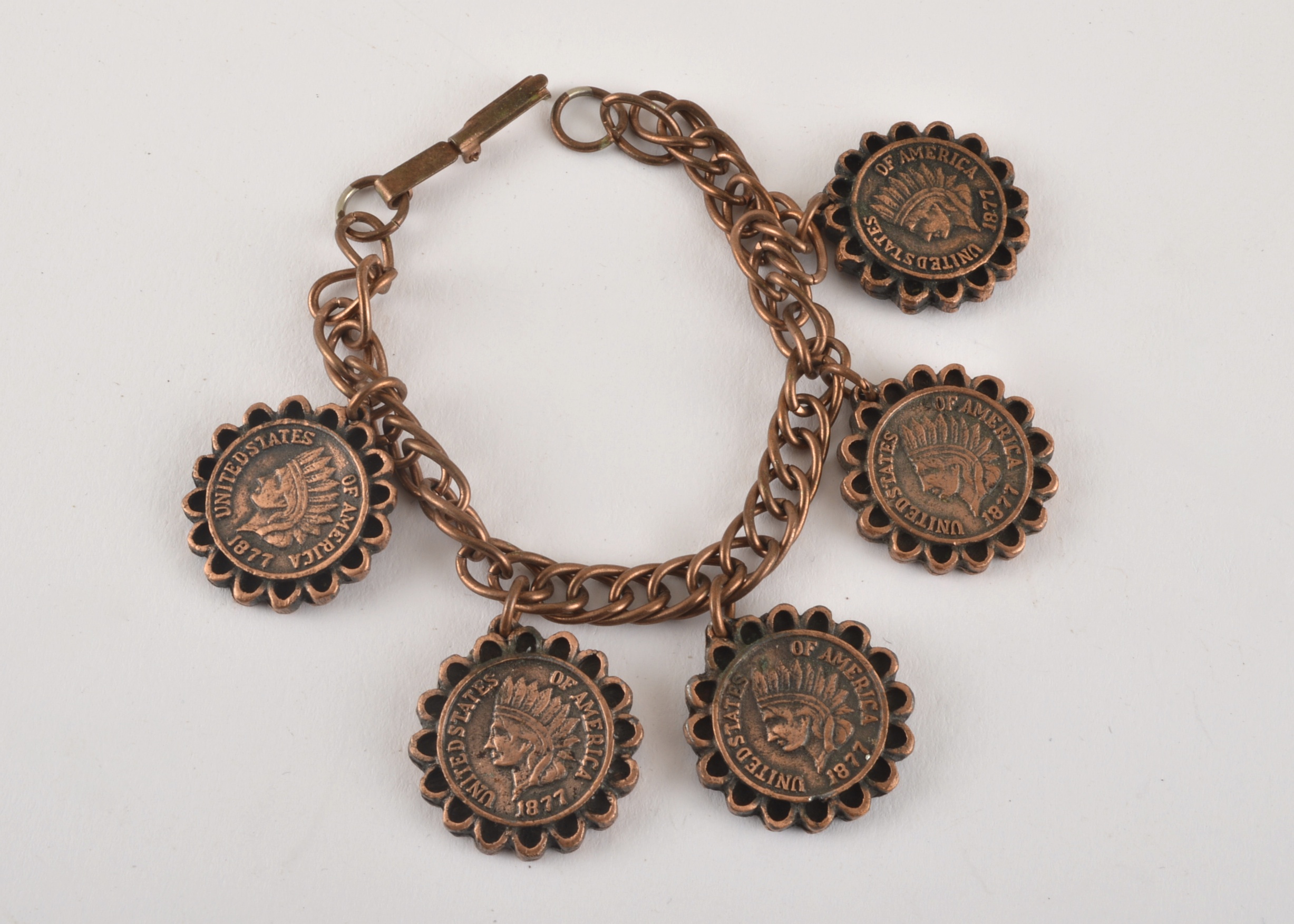 Collection of  Vintage Indian Head Coin Jewelry