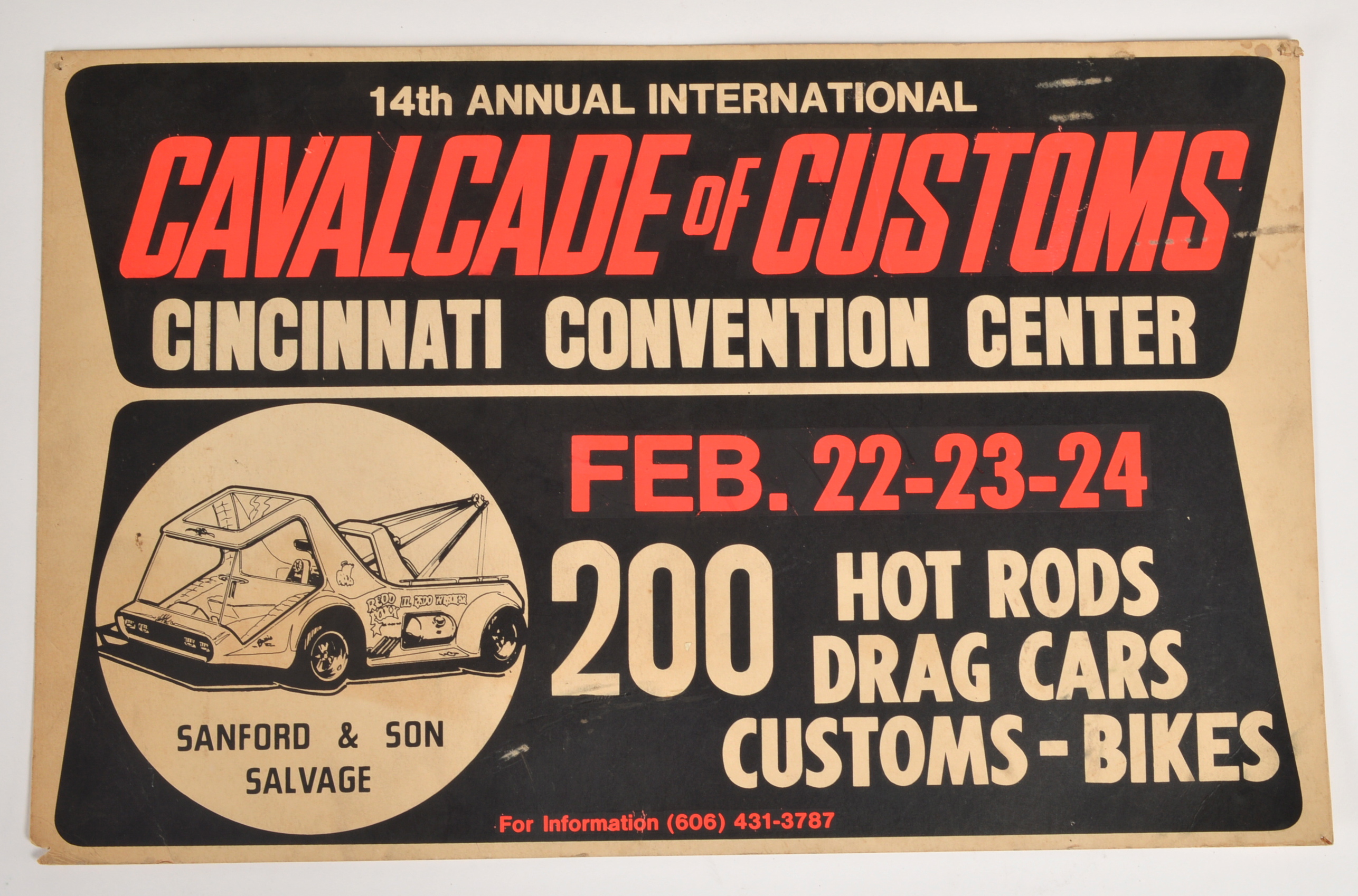 Lot of Vintage Auto Posters