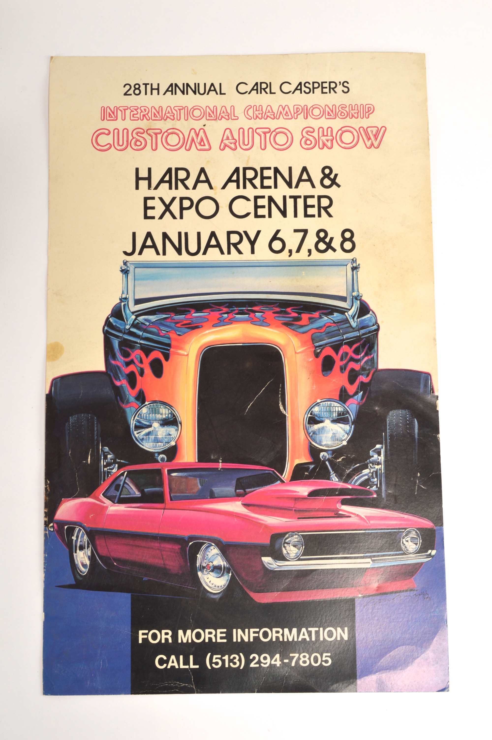 Lot of Vintage Auto Posters