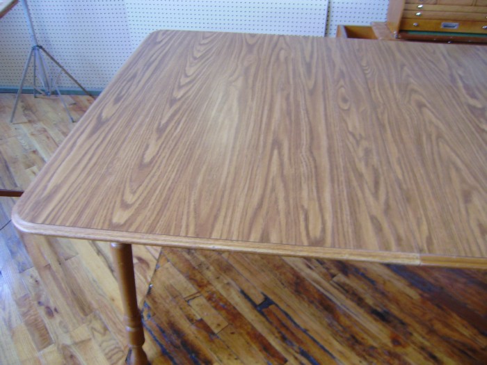 Dinaire Oak Chairs and Kitchen Table with Walter of Wabash Slides