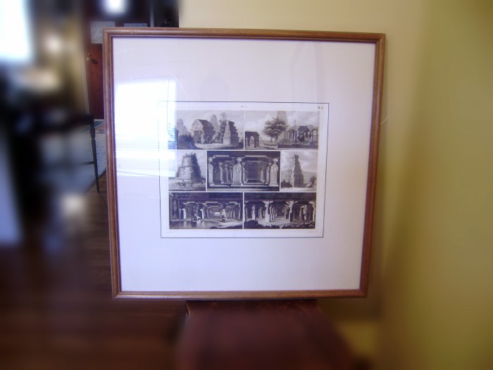 Antique Henry Winkles Engraving After Works by Johann Georg Heck