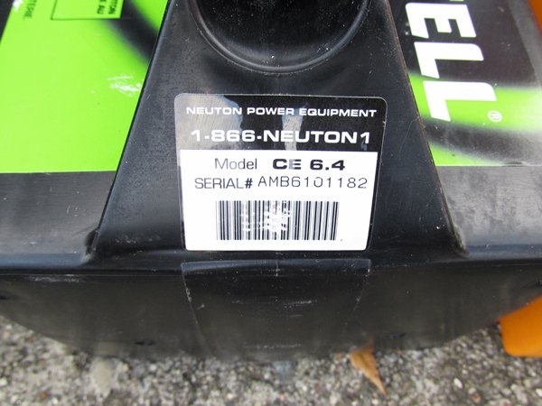 Neuton CE6 Battery Powered Mower And Attachments