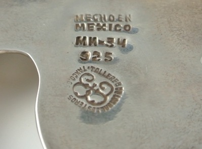 Sterling Silver Bow Pin & Heart Charm Bracelet