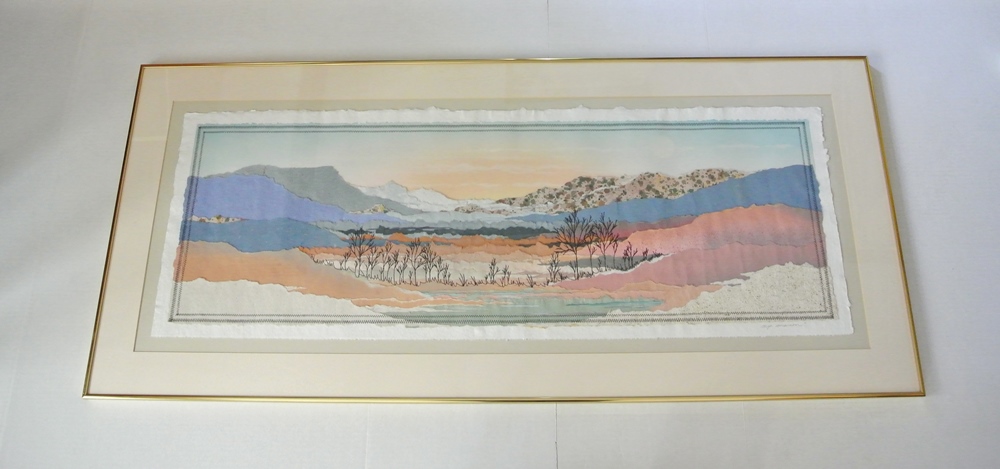 Original Large Mixed Media Artwork By MP Marion