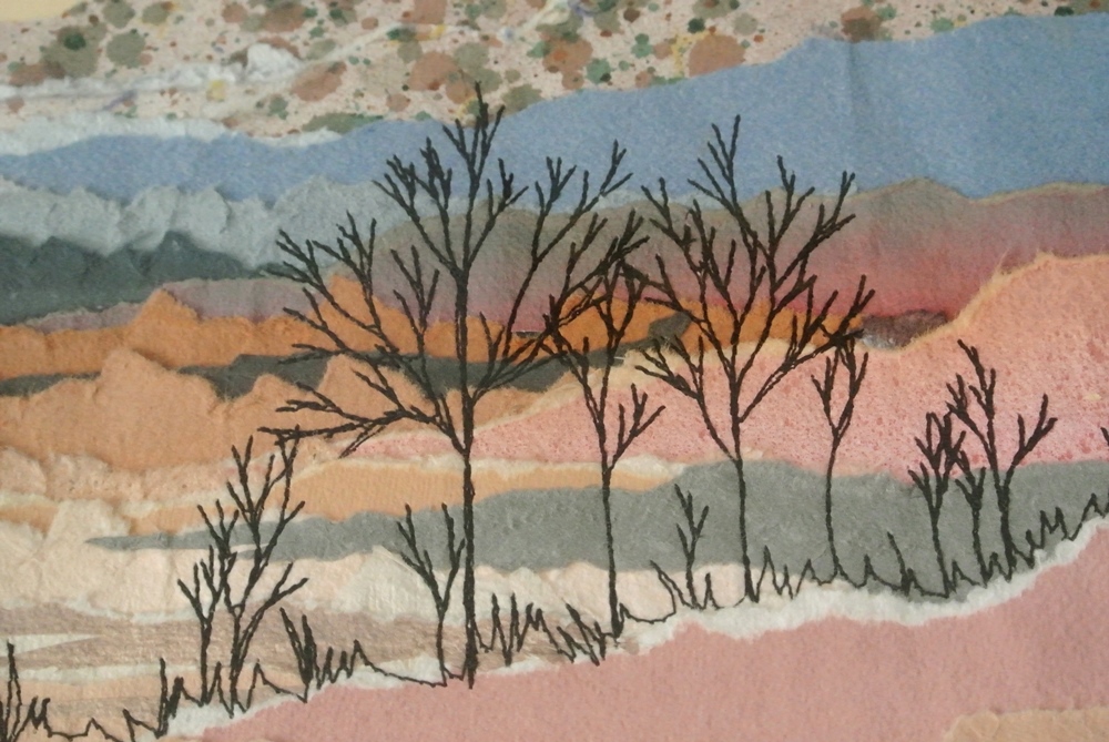 Original Large Mixed Media Artwork By MP Marion