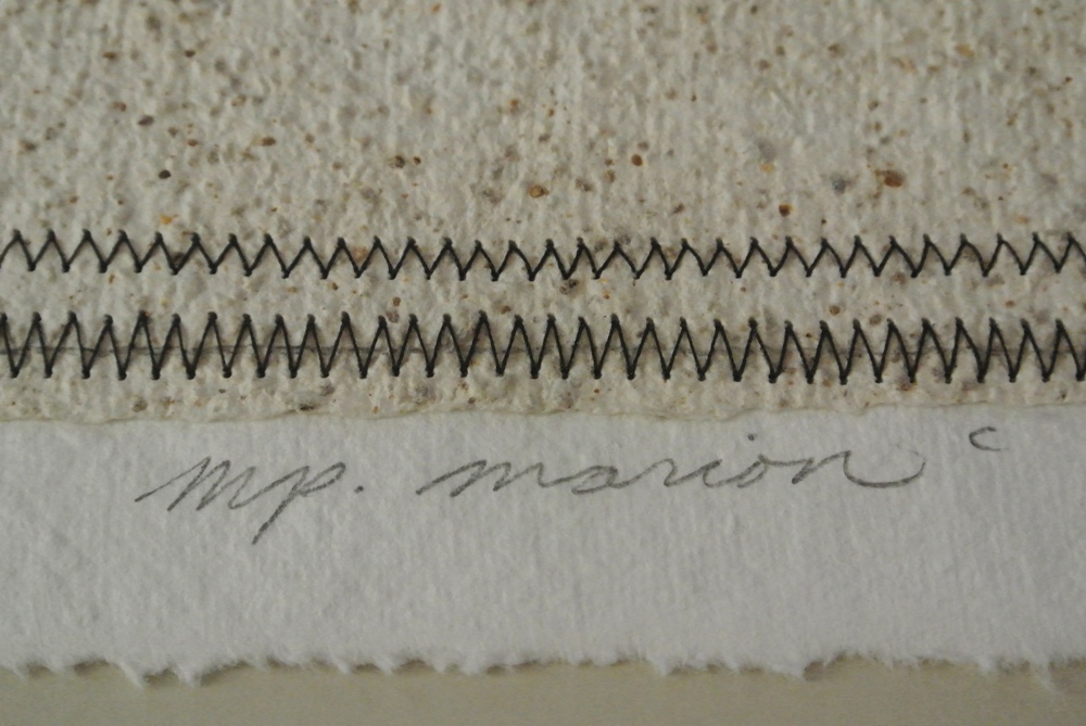 Original Large Mixed Media Artwork By MP Marion