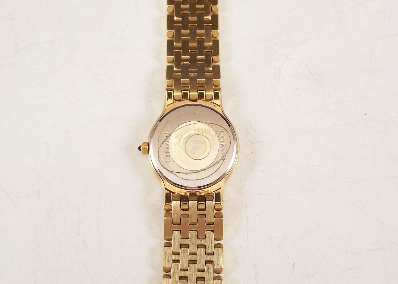 Vintage Citizen Quartz Noblia Gold Tone Ladies Watch