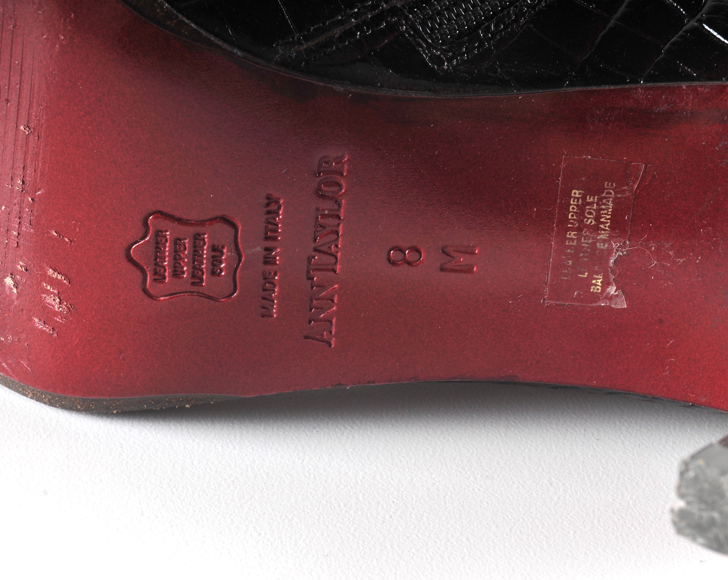 Brown Leather Ann Taylor Half Boots