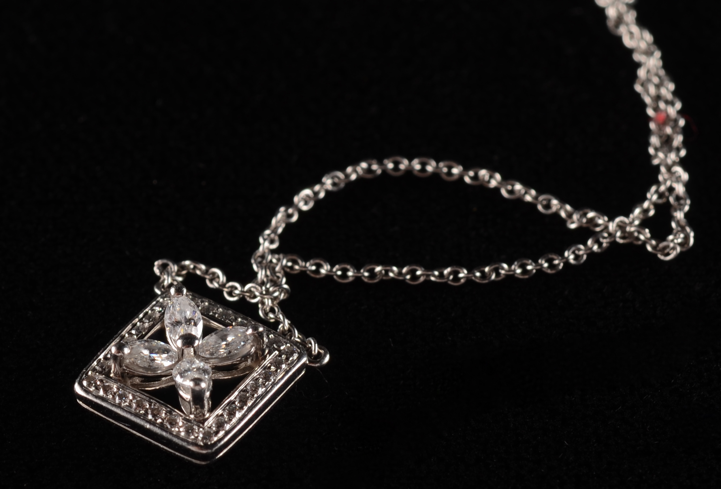Tiffany & Co. Diamond and Platinum "Victoria" Necklace