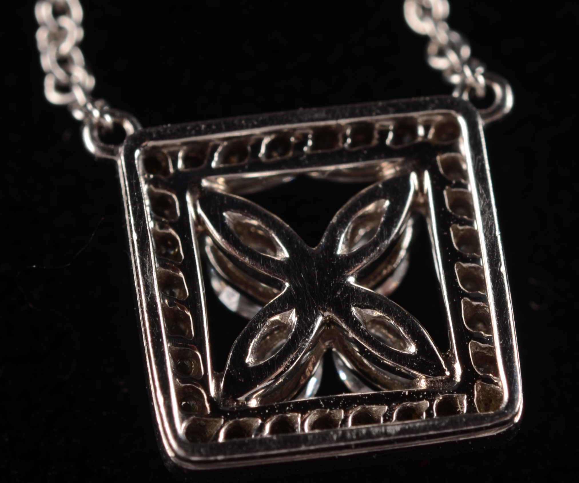 Tiffany & Co. Diamond and Platinum "Victoria" Necklace