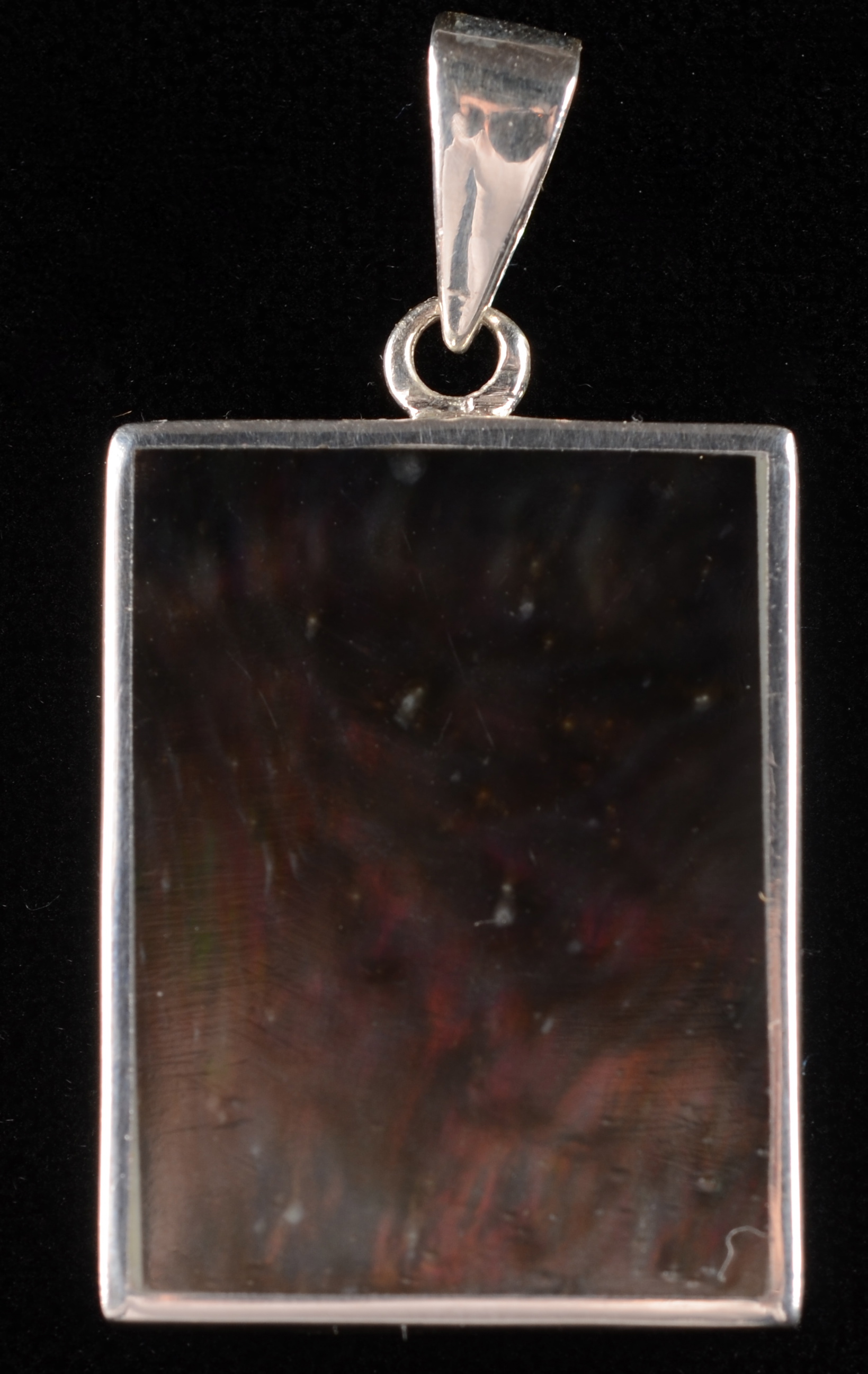 Rectangular Pendant With Mother of Pearl