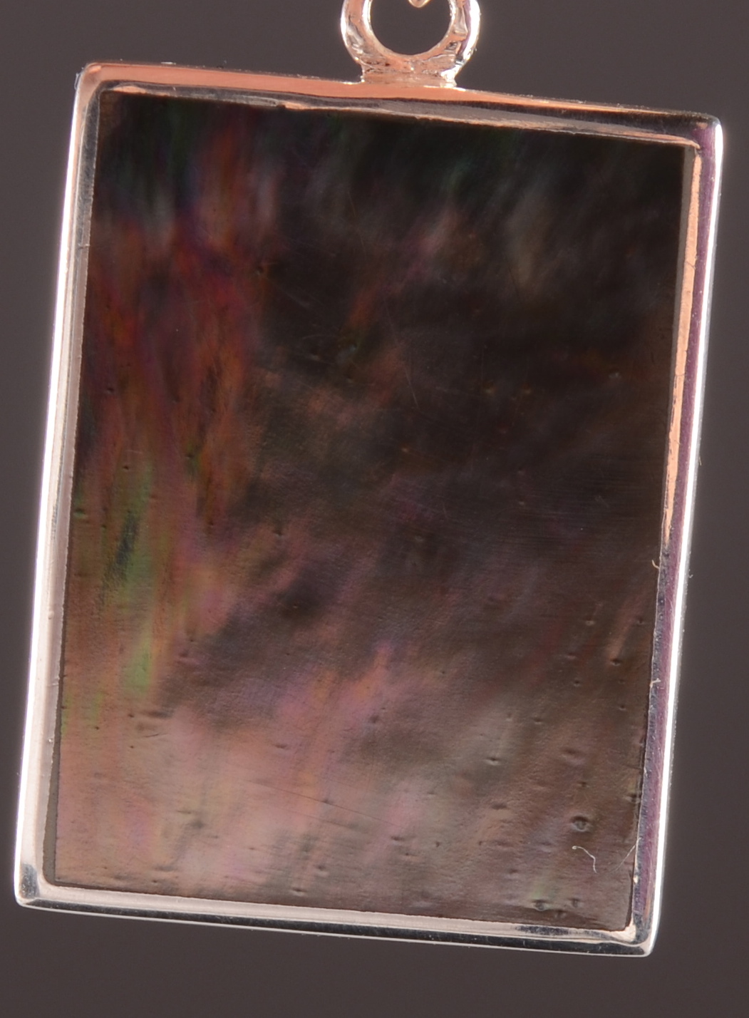 Rectangular Pendant With Mother of Pearl