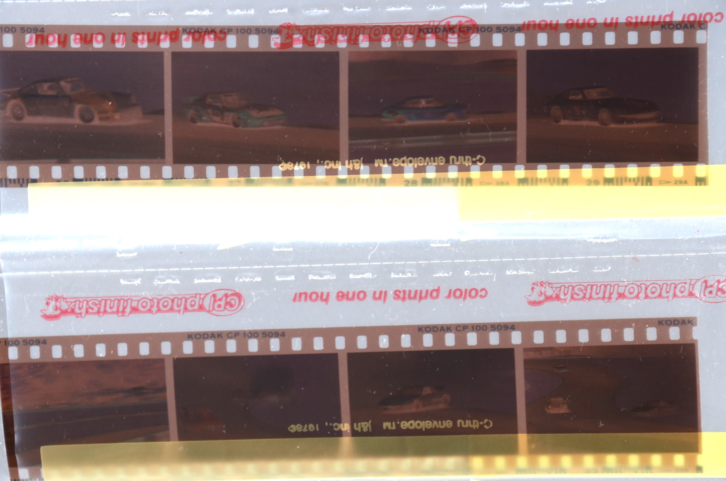 Grouping of Vintage Slides, Negatives, and Audio Reel