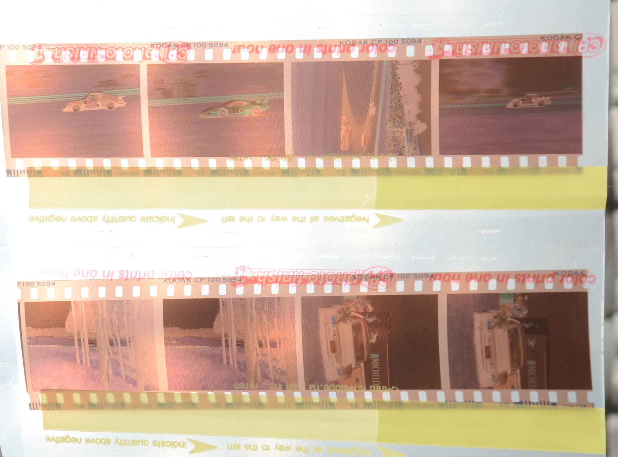 Grouping of Vintage Slides, Negatives, and Audio Reel