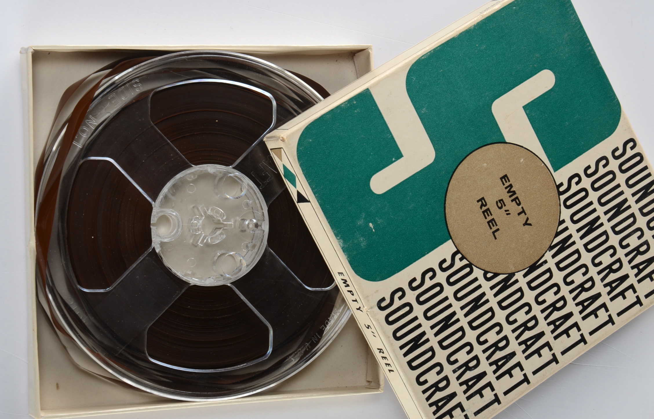 Grouping of Vintage Slides, Negatives, and Audio Reel