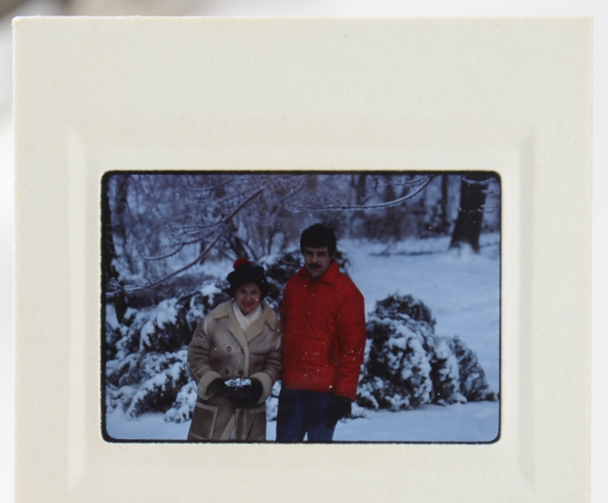 Grouping of Vintage Slides, Negatives, and Audio Reel