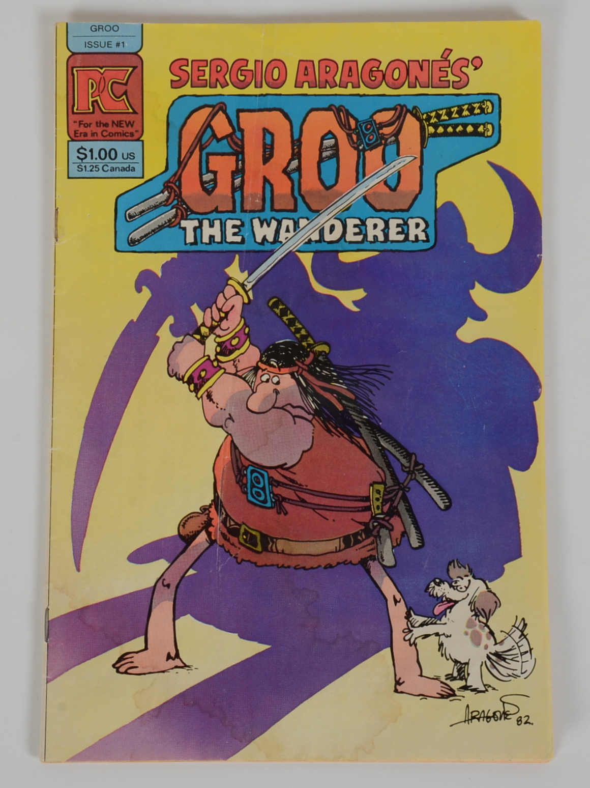 Eight Groo Comics from the 1980's