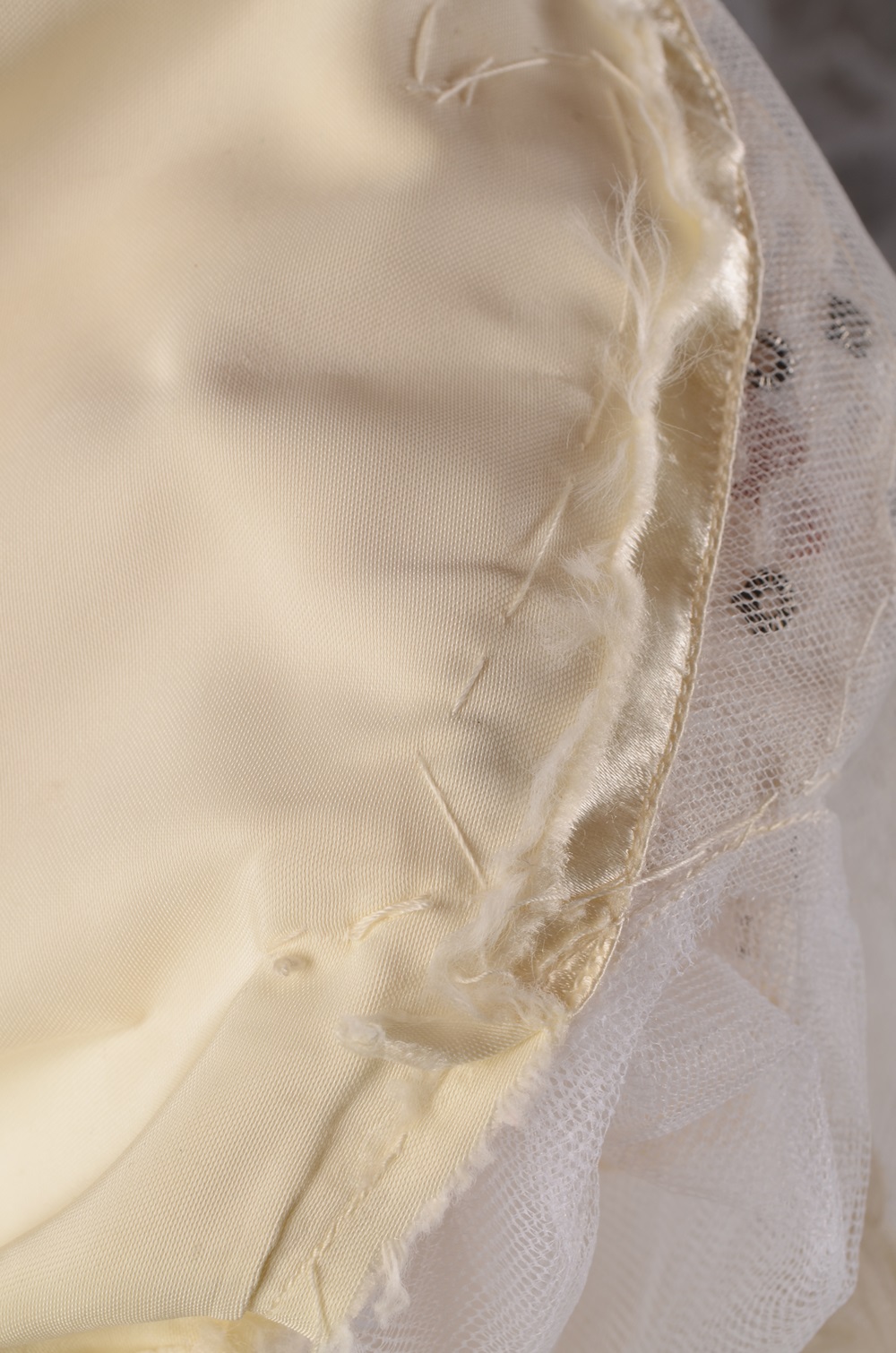 Lovely Vintage Custom-Made Wedding Gown