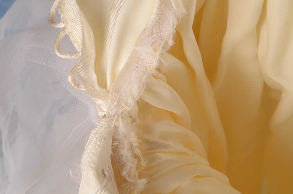 Lovely Vintage Custom-Made Wedding Gown