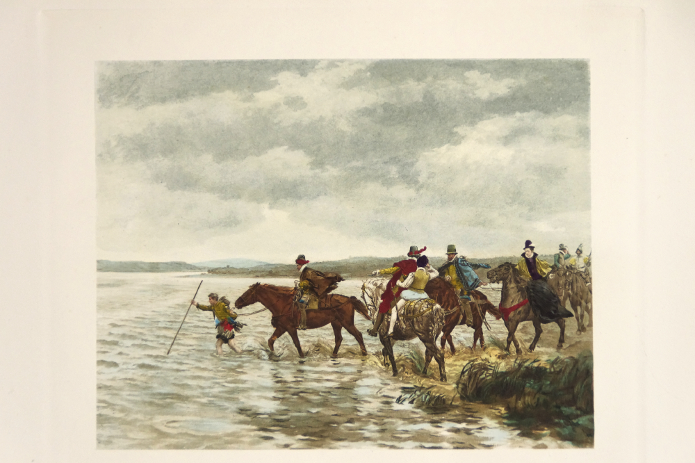 Three Beautiful Antique Photogravure Engravings