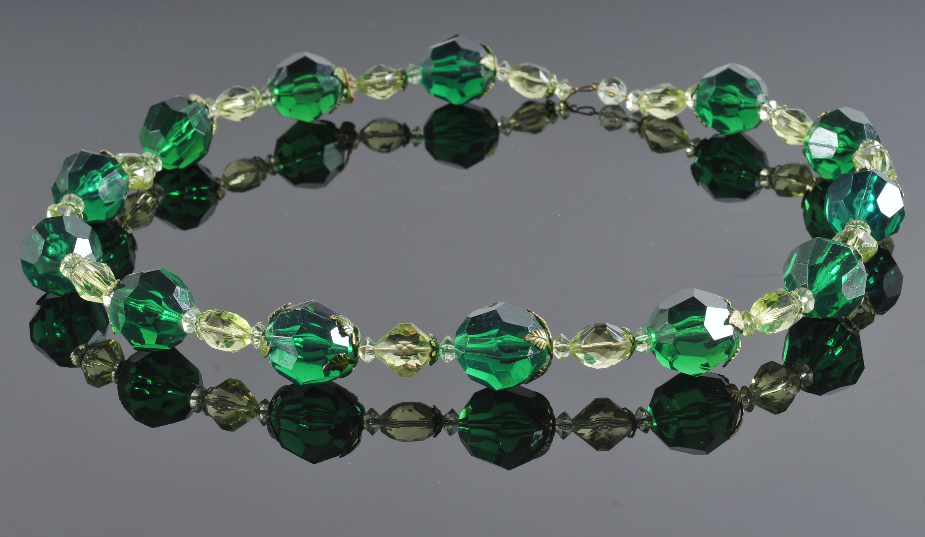 Lot of Fun Artisan Made Green Jewelry 