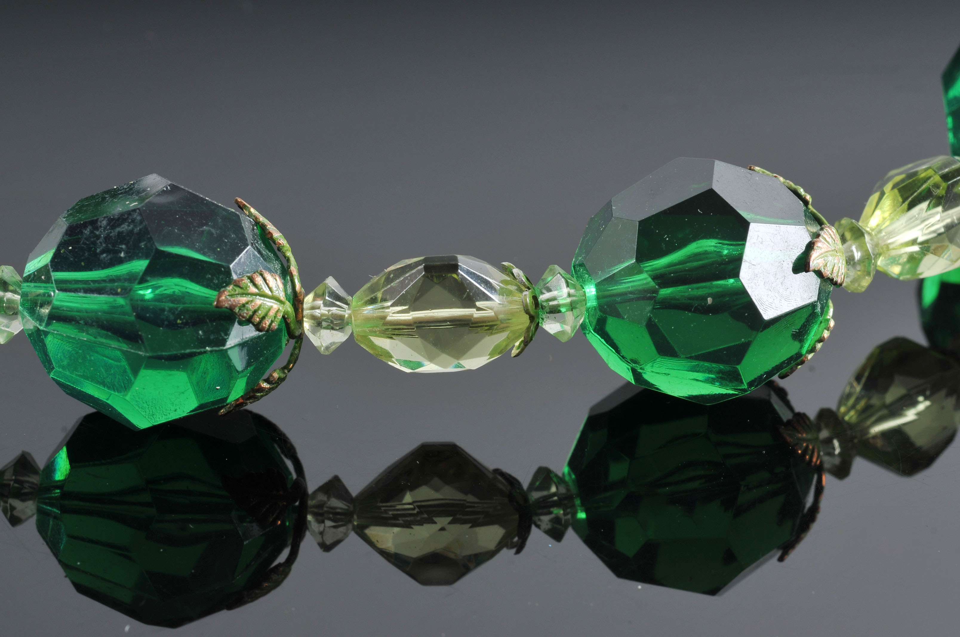 Lot of Fun Artisan Made Green Jewelry 