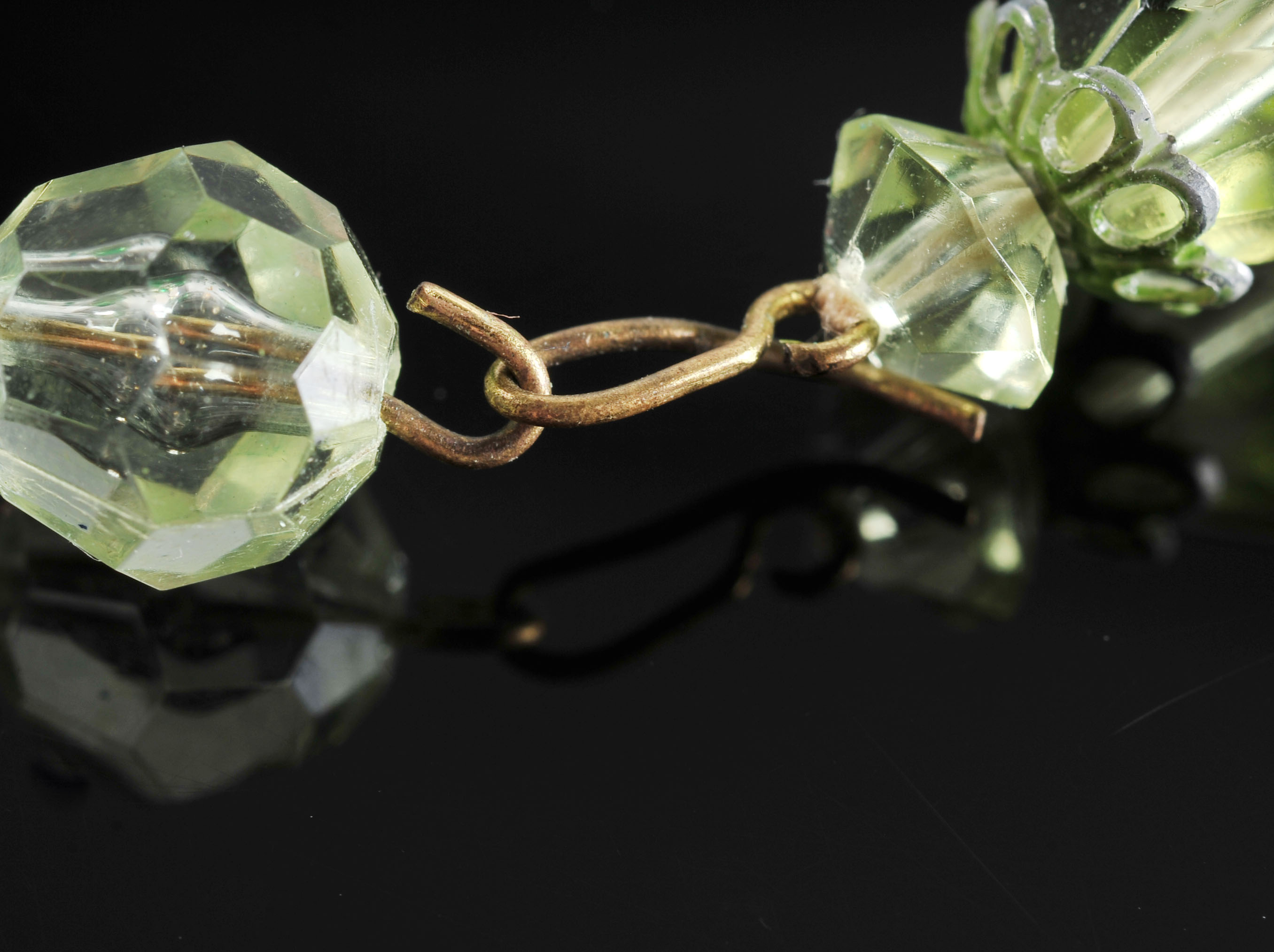 Lot of Fun Artisan Made Green Jewelry 