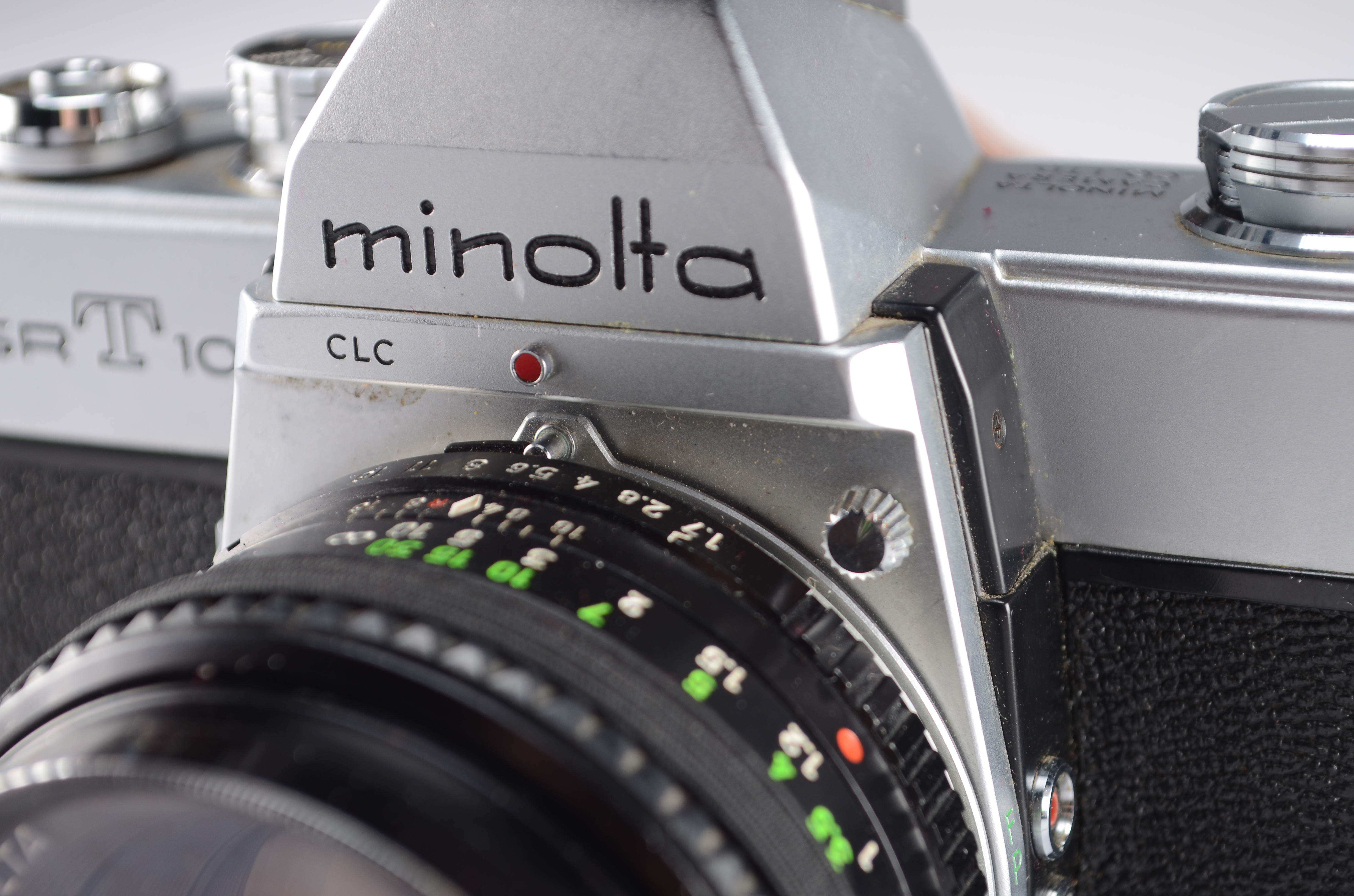 Vintage Minolta SRT 101 Film Camera in Case