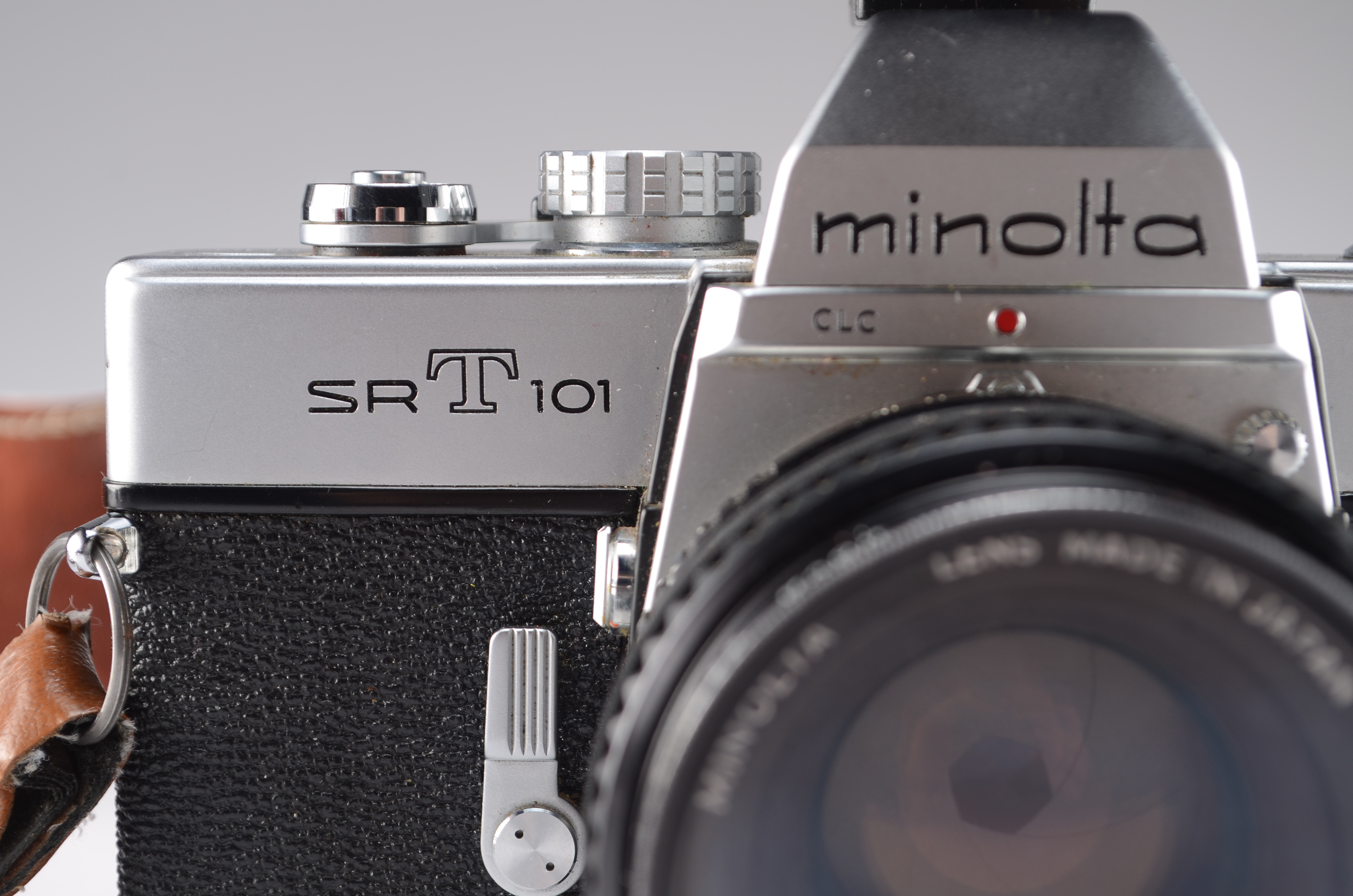 Vintage Minolta SRT 101 Film Camera in Case