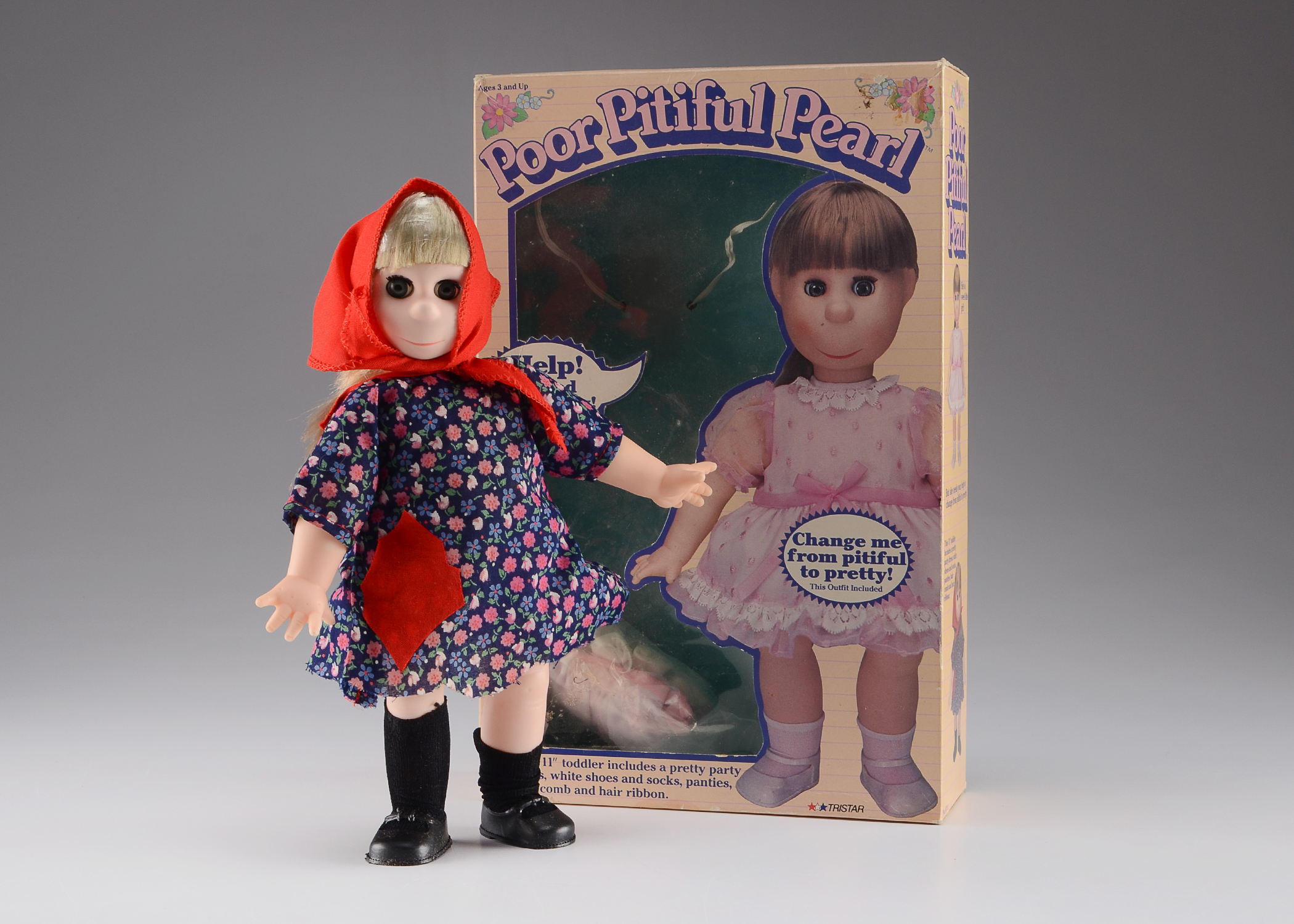 Vintage "Poor Pitiful Pearl" Doll in Original Package