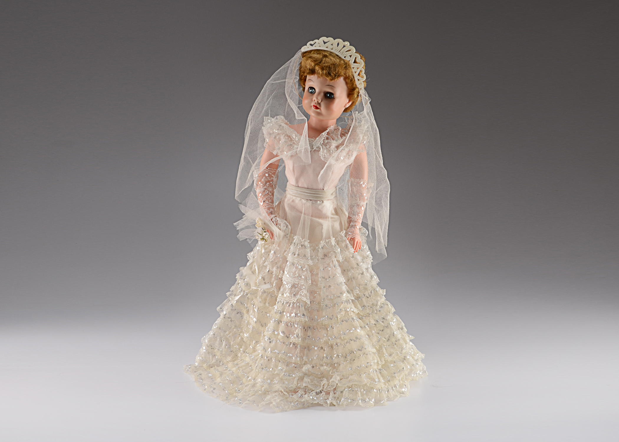 Vintage 'Betty - The Beautiful Bride' Vinyl Doll in Original Box