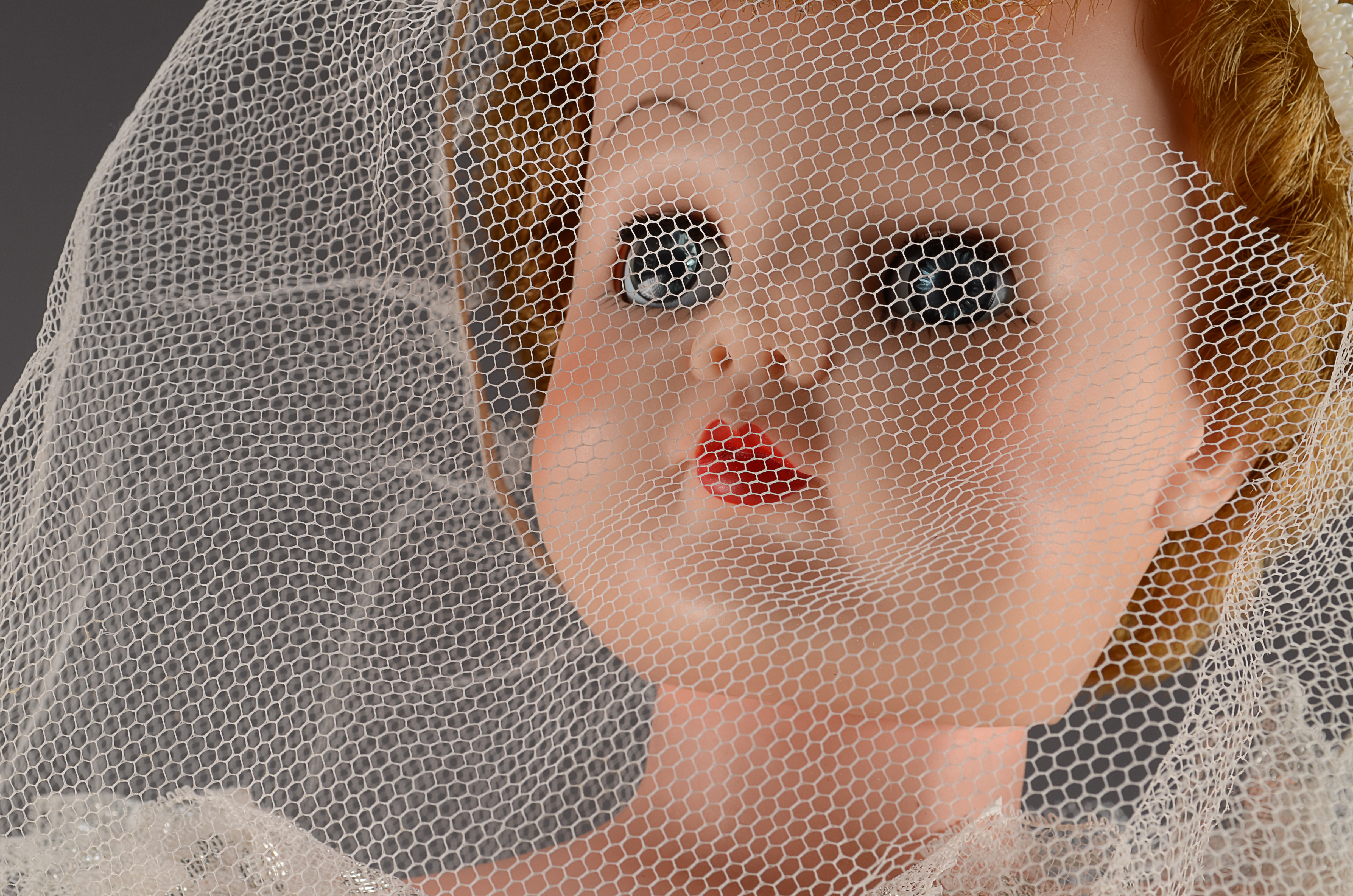 Vintage 'Betty - The Beautiful Bride' Vinyl Doll in Original Box