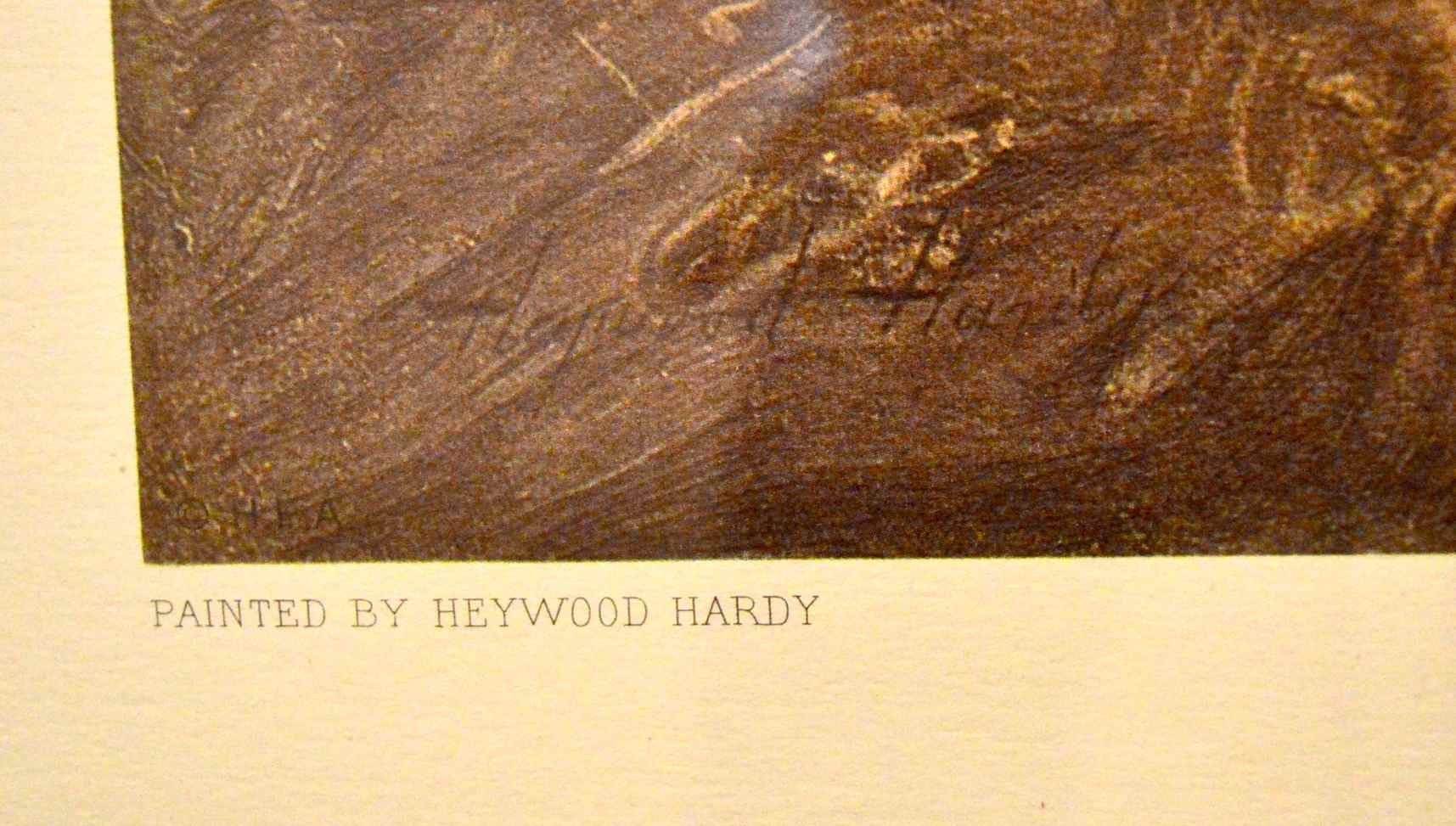 "Run To Earth" Print after Heywood Hardy