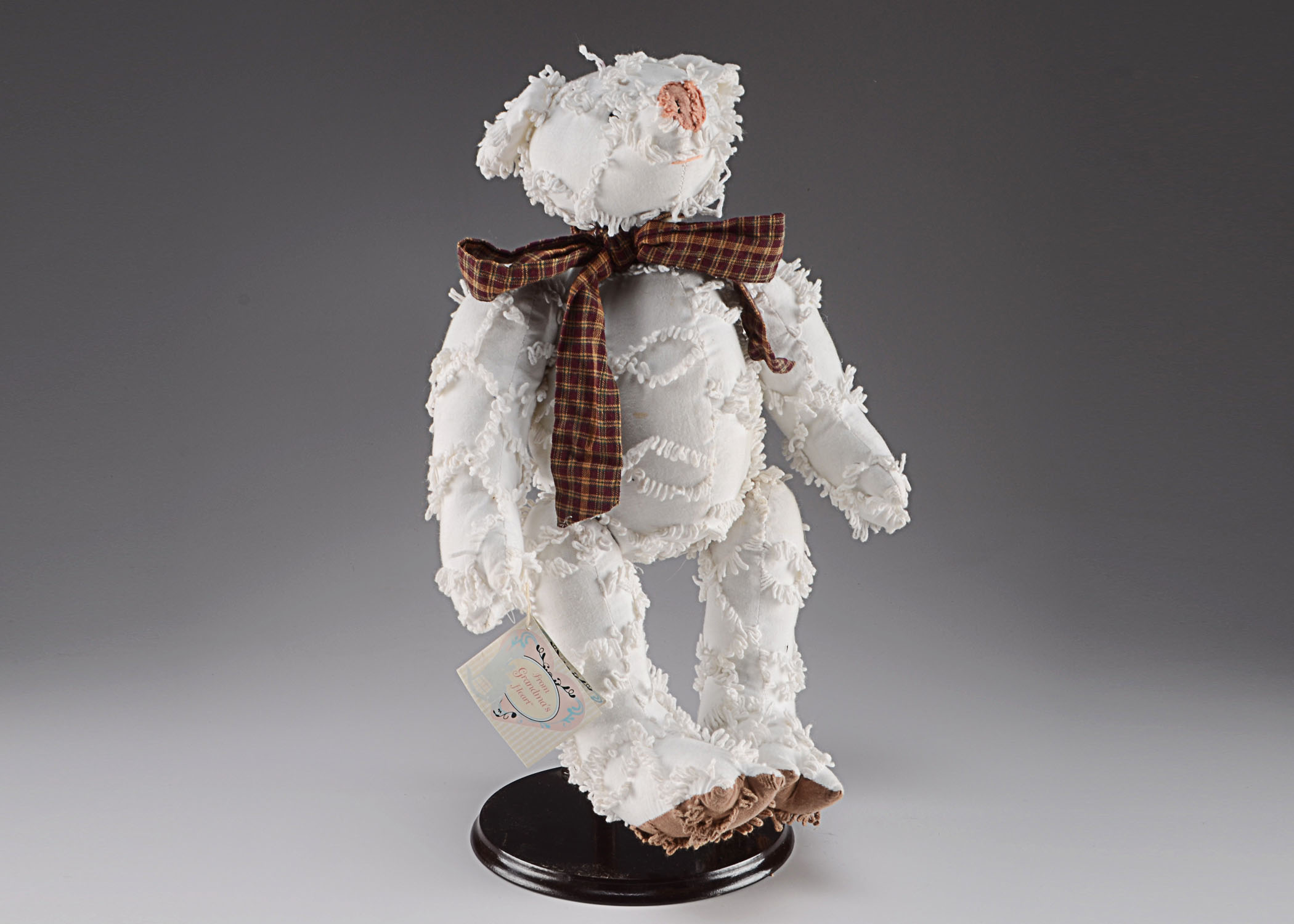 Cloth Stuffed Pig Made By Grandma's Heart