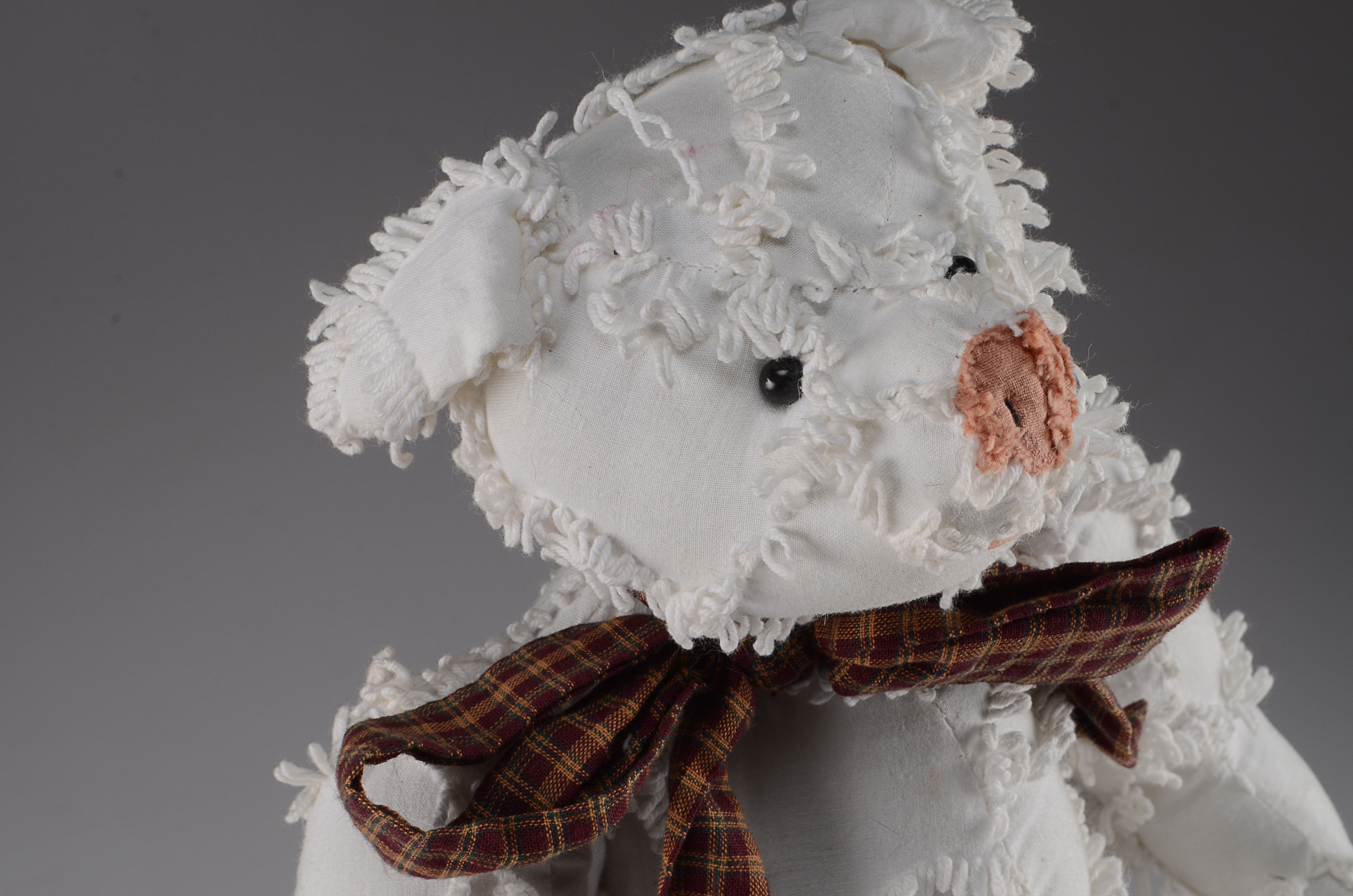 Cloth Stuffed Pig Made By Grandma's Heart