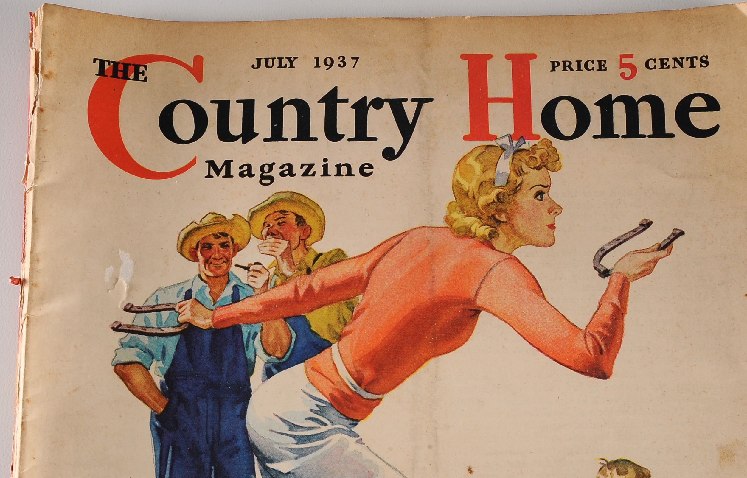 Three Vintage Magazines and Two German Language Almanacs 