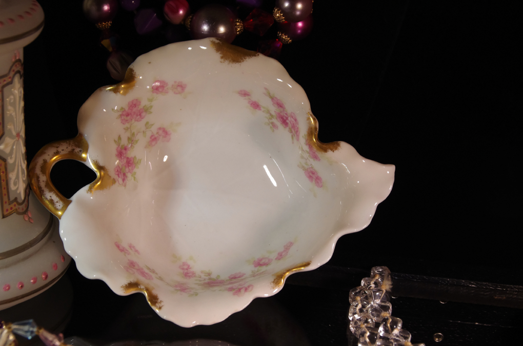 Collection of Jewelry and Accessories Includes a Haviland Bowl